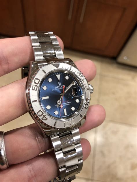 rolex yacht master blue dial|Rolex Yacht-Master 40 116622.